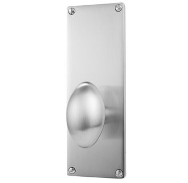Emtek 8011US26 Polished Chrome Modern Style Non-Keyed Dummy, Pair Sideplate Lockset