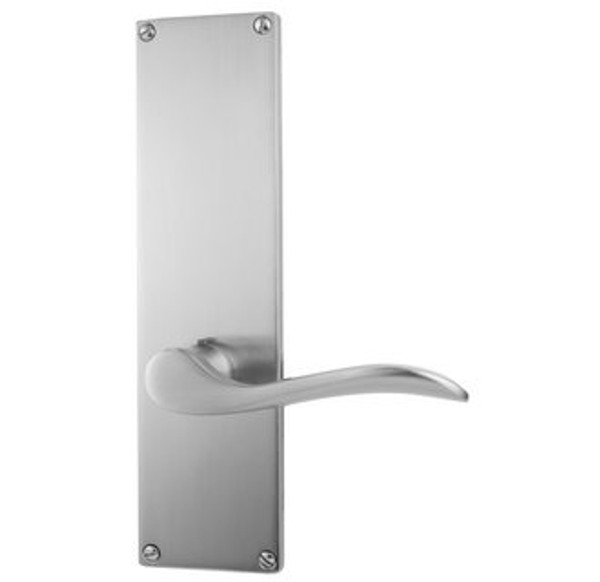 Emtek 8013US26 Polished Chrome Modern Style Non-Keyed Dummy, Pair Sideplate Lockset
