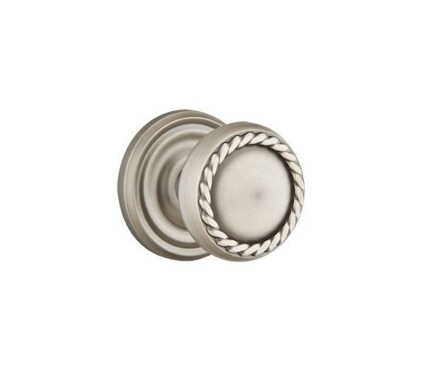 Emtek RK-US15A-PASS Pewter Rope Passage Knob with Your Choice of Rosette