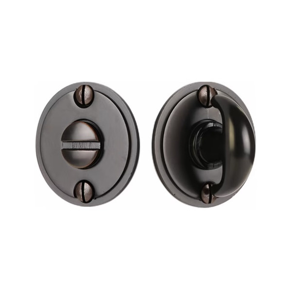 Emtek 828TP-US10B Oil Rubbed Bronze Classic Thumbturn Privacy Set