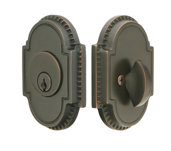 Emtek 8459US3 Lifetime Brass Knoxville Style Single Cylinder Deadbolt