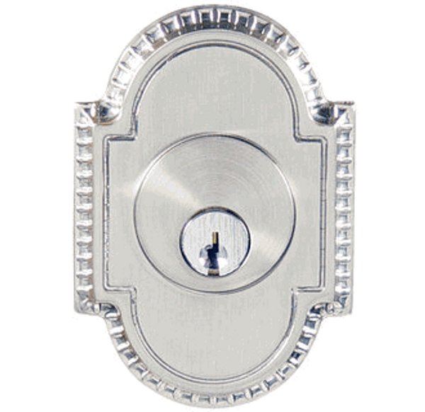 Emtek 8459US26 Polished Chrome Knoxville Style Single Cylinder Deadbolt