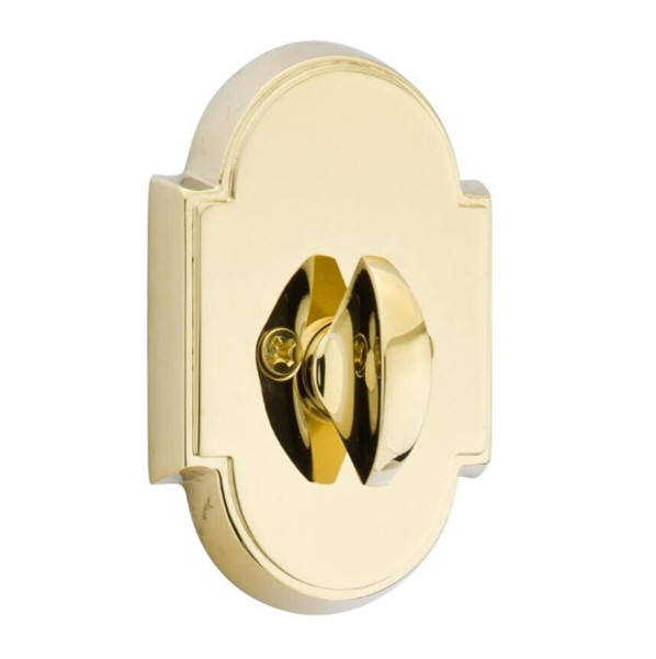 Emtek 8566US3 Lifetime Brass #8 Style Single Sided Deadbolt