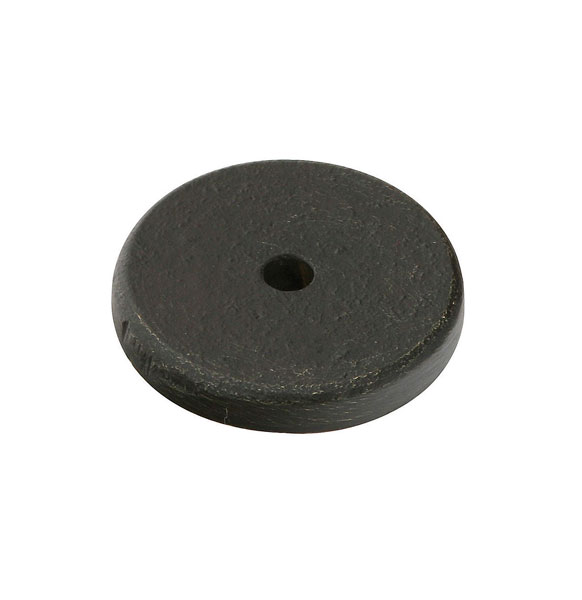 Emtek 86341MB Medium Bronze 1-1/4" Sandcast Bronze Round Back Plate