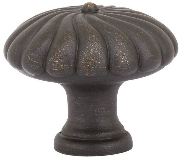 Emtek 86245MB Medium Bronze 1-1/4" Tuscany Bronze Twist Round Knob
