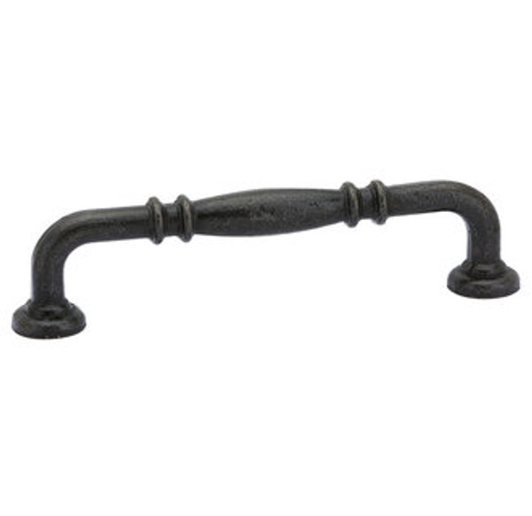 Emtek 86255MB Medium Bronze 6" Tuscany Bronze Ribbed Pull