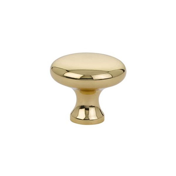 Emtek 86027US3 Polished Brass 1-3/4" Traditional Brass Providence Knob