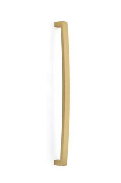 Emtek 86346US4 Satin Brass 18" Brass Bauhaus Appliance Pull