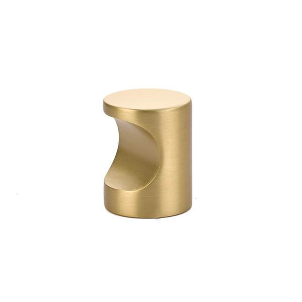 Emtek 86151US4 Satin Brass 1" Contemporary Brass Finger Pull