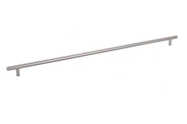 Emtek 86367US15 Satin Nickel 24" C-to-C Mid Century Modern Bar Pull