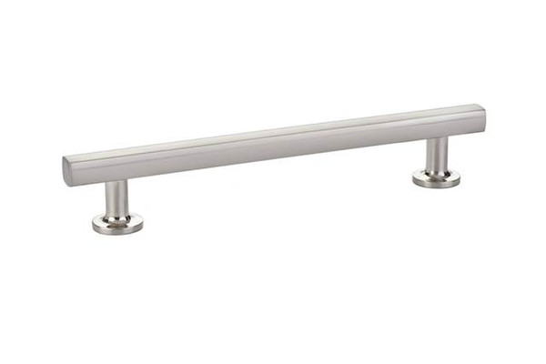 Emtek 86455US15 Satin Nickel 6" C-to-C Urban Modern Freestone Pull