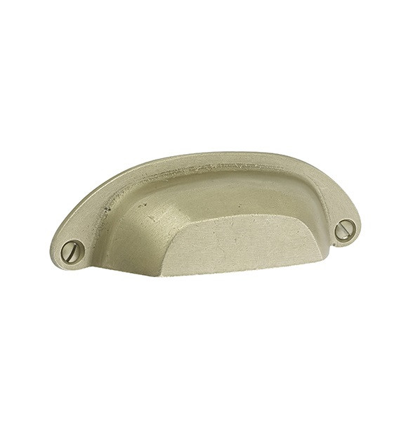Emtek 86326TWB Tumbled White Bronze 3" Sandcast Bronze Ranch Bin Pull