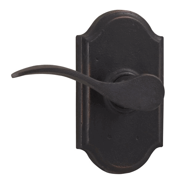 Weslock 7105H-1 Oil Rubbed Bronze Carlow Dummy Lever with Premiere Rosette