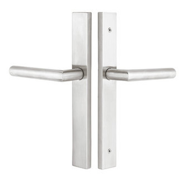 Emtek 9143SS Brushed Stainless Steel 1-1/2" x 11" Style Non-Keyed Passage Narrow Sideplate Lockset