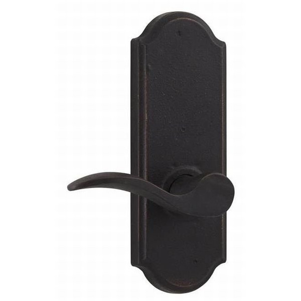 Weslock 7205H-1 Oil Rubbed Bronze Carlow Dummy Lever with Sutton Rosette