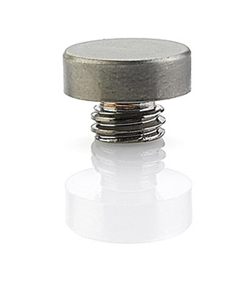 Emtek 97223US15A Pewter 3-1/2" Residential Duty Button Tip Set (4 per set)