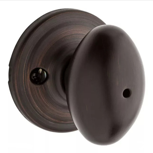 Kwikset 730L-11P Venetian Bronze Laurel Privacy Knob