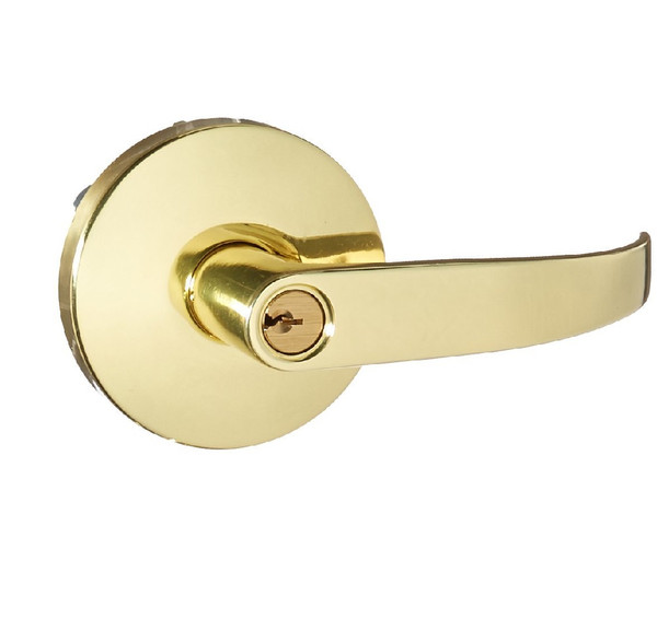 Falcon B341PD-Q-605 Polished Brass Quantum Communicating Store Room Lever