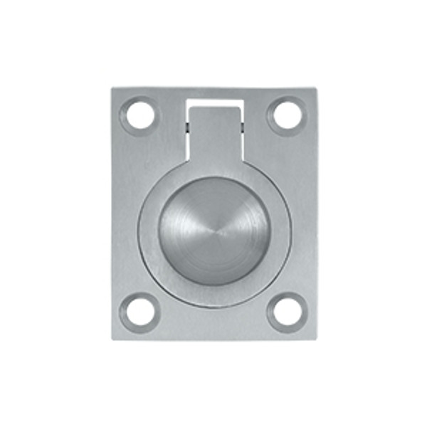Deltana FRP175U26D Satin Chrome Flush Pull Ring
