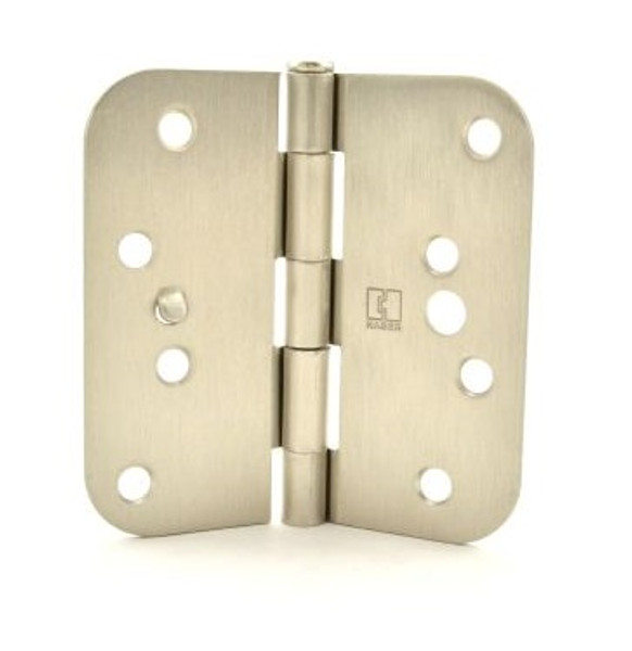 Hager RC184342D Brass Tone Dichromate 4" Full Mortise 5/8" Radius Steel Residential Hinge