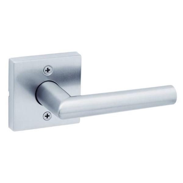 Kwikset 788MILSQT-26D Satin Chrome Milan Half Dummy Lever with Square Rose