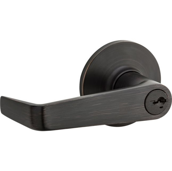 Kwikset 439CNL-11P Venetian Bronze Carson Storeroom Lever