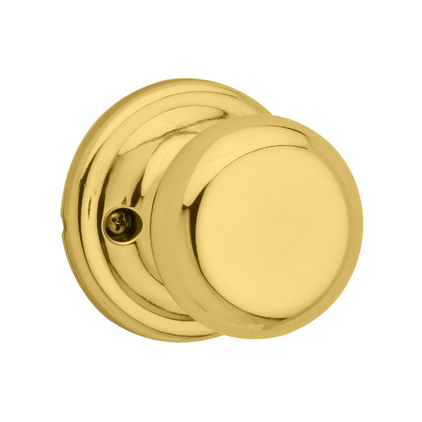 Kwikset 788J-US3 Bright Brass Juno Half Dummy Knob