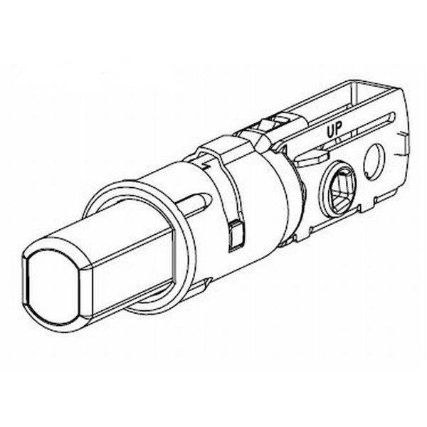 Kwikset 83371 Adjustable Drive-in Deadbolt Latch 780/980 Series