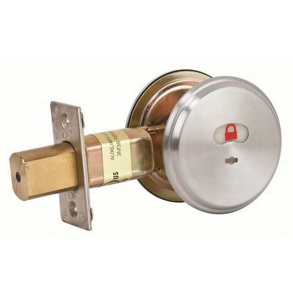 Dormakaba QDB285605 Polished Brass Door Bolt with Indicator