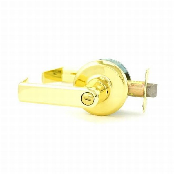 Dormakaba QTL240E605 Polished Brass Sierra Privacy Lever
