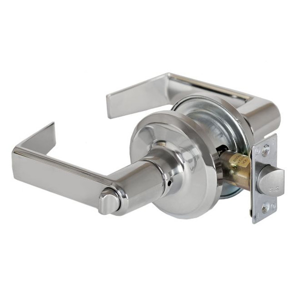 Dormakaba QTL240E625 Polished Chrome Sierra Privacy Lever