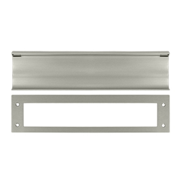 Deltana MS0030U15 Satin Nickel Solid Brass HD Mail Slot