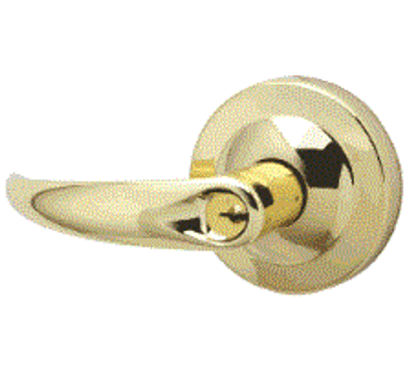 Schlage ND70PD-OME-605 Bright Brass Classroom Lock Omega Lever