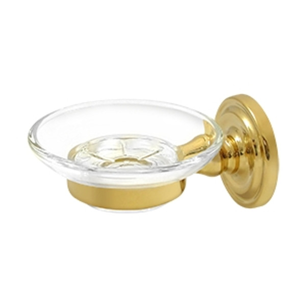 Deltana R2012-CR003 Lifetime Polished Brass Soap Dish