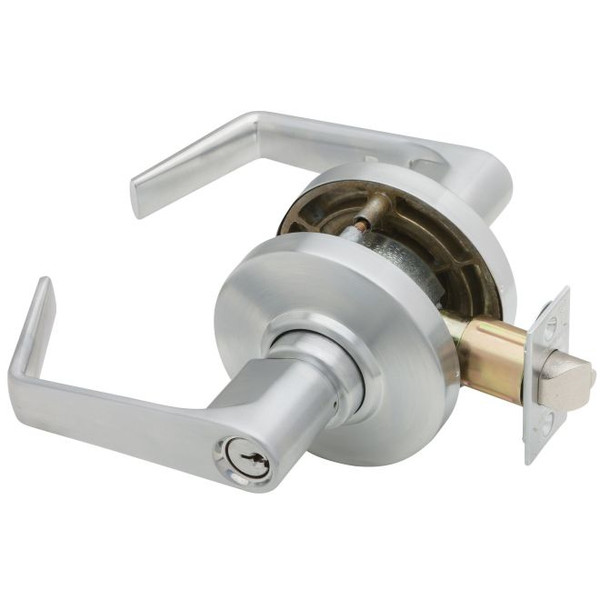 Schlage AL85PD-SAT-626 Satin Chrome Saturn Faculty Restroom Handle