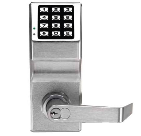 Alarm Lock DL6100IC-US26D Satin Nickel Networx Digital Lock Interchangeable Core