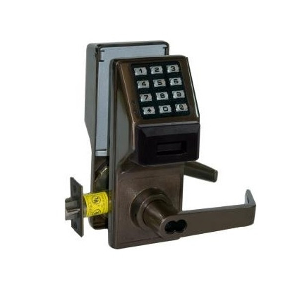 Alarm Lock PDL3000IC-US10B Oil Rubbed Bronze Trilogy Electronic Digital Proximity Lever Lock Interchangeable Core