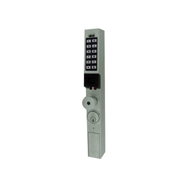 Alarm Lock PDL1350-US26D2 Satin Chrome Trilogy Narrow Stile Digital Proximity Knob Lock