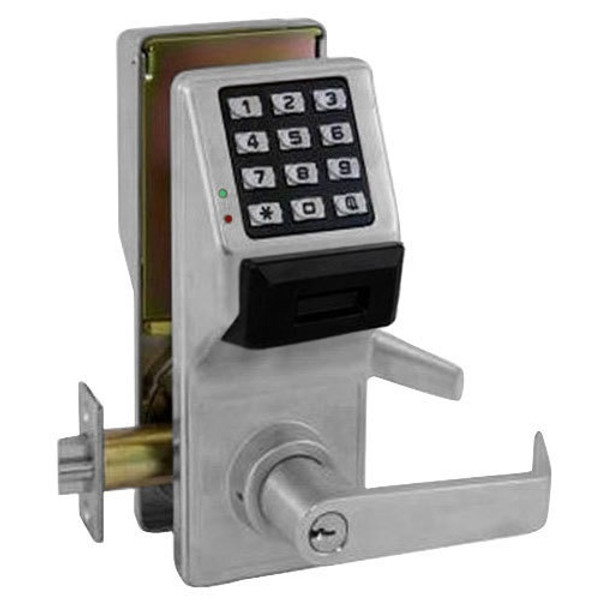 Alarm Lock PDL5300-US26D Satin Chrome Trilogy Electronic Double Sided Digital Proximity Lever Lock