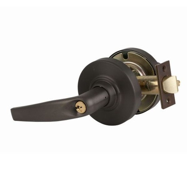 Schlage Commercial ND82PATH643E ND Series Institution C Keyway Athens with 13-247 Latch 10-025 Strike Aged Bronze Finish