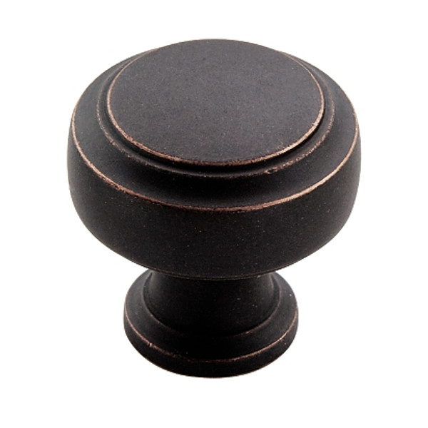 Amerock BP55312-DOB Dark Oiled Bronze 28mm Highland Ridge Knob