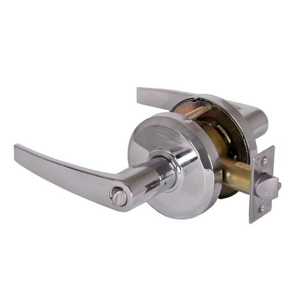 Dormakaba QCL260A625 Polished Chrome Slate Classroom Entry Lever