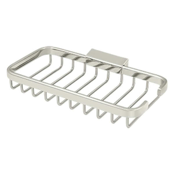 Deltana WBR8040U14 Polished Nickel 8" Rect. Wire Basket