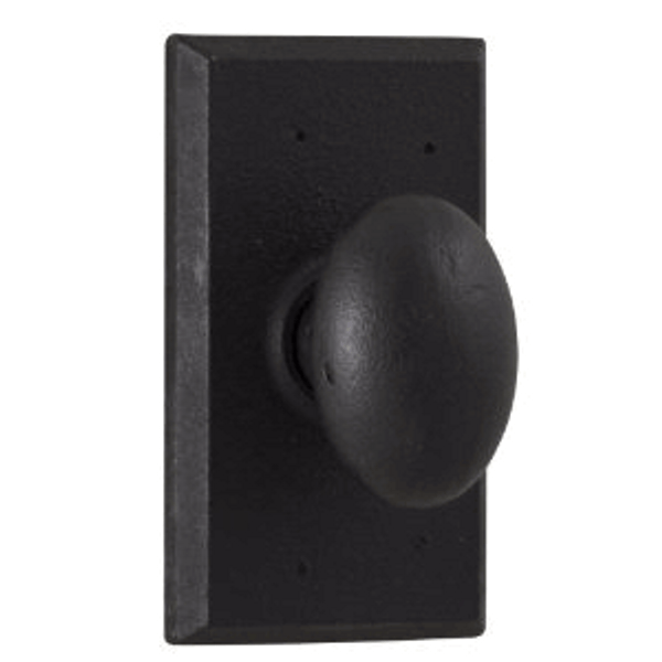 Weslock 7305M-1 Oil Rubbed Bronze Durham Dummy Knob with Square Rosette