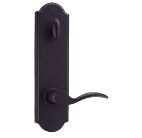 Weslock 7604H-1 Oil Rubbed Bronze Stonebriar/Wiltshire Single Cylinder Interconnected Handleset Carlow Lever (Interior Side Only)