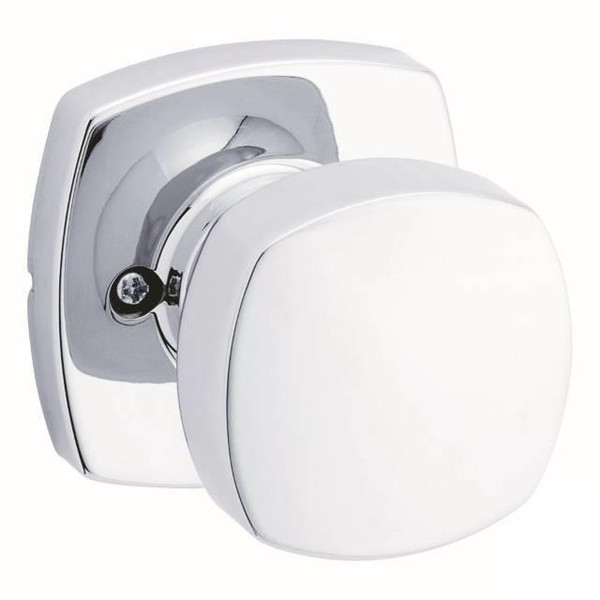 Kwikset 788AYKMDT-26 Bright Chrome Arroyo Half Dummy Knob with Midtown Rose