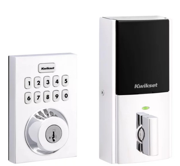 Kwikset HC620CNT-ZW700-26 Touchpad Electronic Deadbolt with Z-Wave Polished Chrome Finish