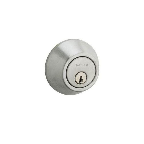 Safelock SD9100-26D Single Cylinder Deadbolt Satin Chrome Finish