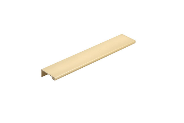 Emtek 87130US4 8" Center to Center Cabinet Edge Pull Satin Brass Finish