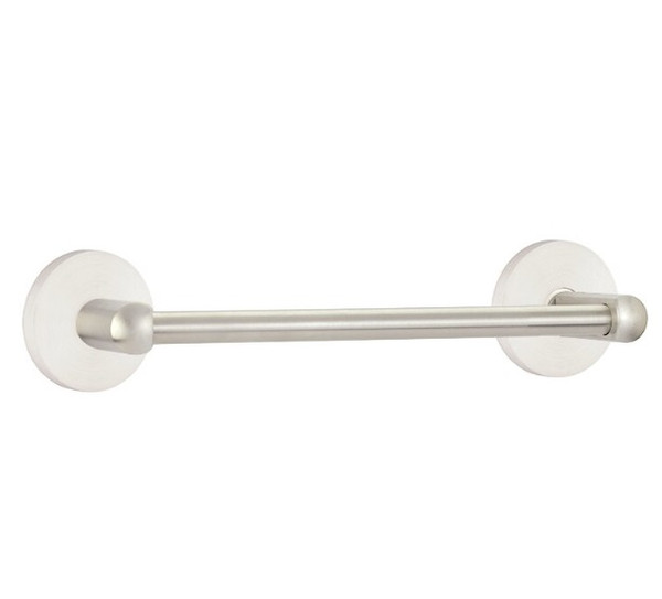 Emtek S7040SS Stainless Steel 12" Towel Bar